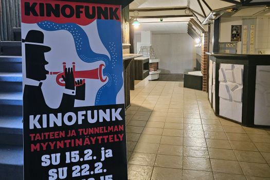  Kinofunk - Taiteen ja tunnelman myyntinäyttely